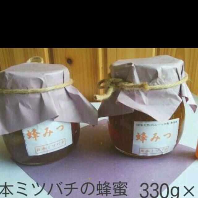 日本ミツバチの蜂蜜  740g   370g×2本 食品/飲料/酒の食品(その他)の商品写真