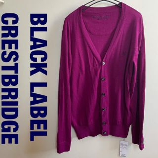 ブラックレーベルクレストブリッジ(BLACK LABEL CRESTBRIDGE)のBlack label crestbridge カーディガン パープル(カーディガン)