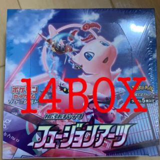 ポケモン(ポケモン)のフュージョンアーツ　シュリンク付き　14box(Box/デッキ/パック)