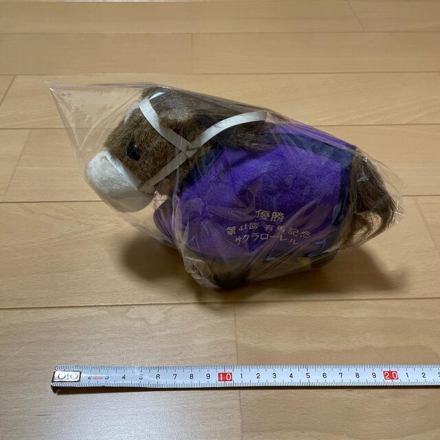 美品　新品同様　サクラローレル　有馬記念　アバンティー エンタメ/ホビーのおもちゃ/ぬいぐるみ(ぬいぐるみ)の商品写真