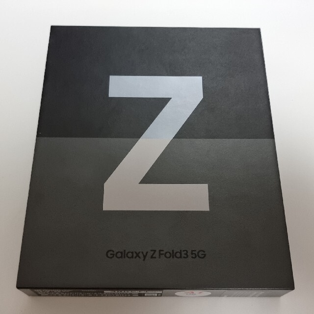 Galaxy Z Fold3 256GB シルバー SM-F926N 韓国版