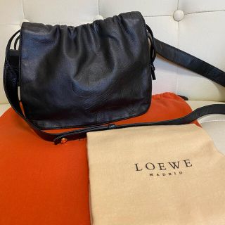 ロエベ(LOEWE)のほぼ　未使用　LOEWE オールド　ロエベ　ナッパレザー    ショルダーバッグ(ショルダーバッグ)