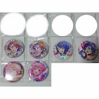 プロセカ アニバーサリー ホログラム缶バッジ アニカフェ缶バッジ(バッジ/ピンバッジ)