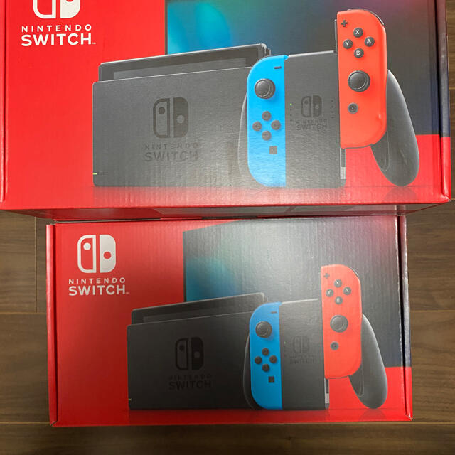 Nintendo Switch ネオンブルー/ネオンレッド　5台セット