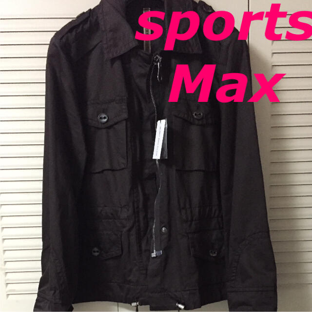 未使用品⭐️Max Mara /sport Maxミリタリージャケット麻混