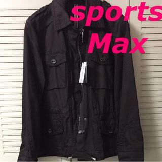 未使用品⭐️Max Mara /sport Maxミリタリージャケット麻混(ミリタリージャケット)