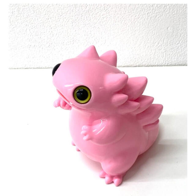 MEDICOM TOY(メディコムトイ)のヤモリ怪獣トッケ (Pink) ハンドメイドのおもちゃ(フィギュア)の商品写真