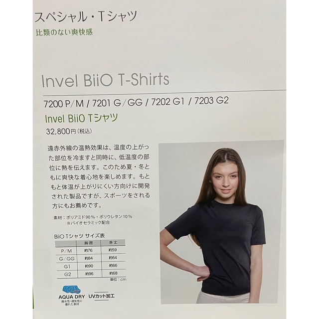 【新品未使用】invel  MIG3 パワーTシャツG\\L黒　男女兼用