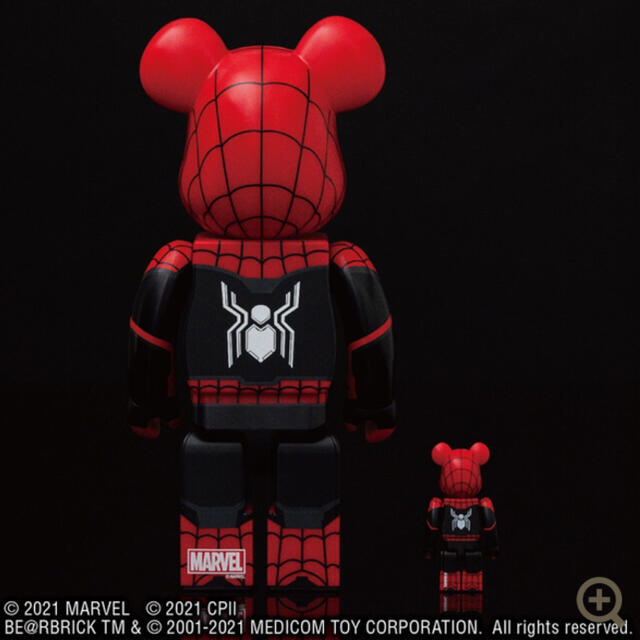 BE@RBRICK　SPIDER-MAN　 メディコムトイ　ベアブリック　セブン