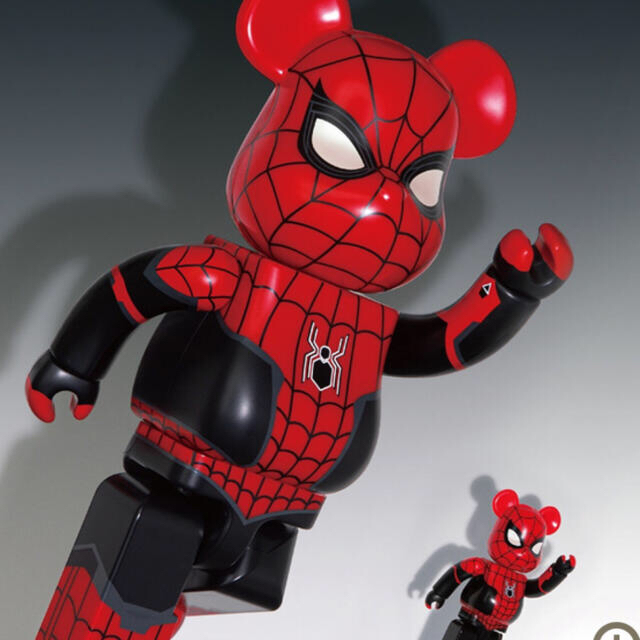 BE@RBRICK スパイダーマン UPGRADED SUIT100%&400%