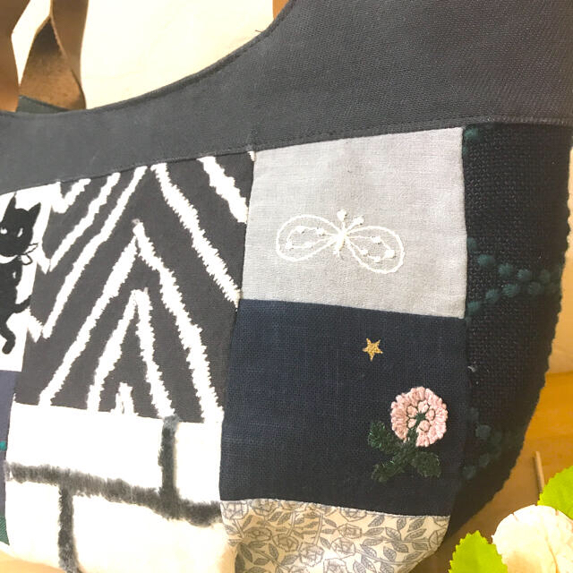 ミナペルホネン ふっくらマルシェバッグ ハンドメイド 8タック入り