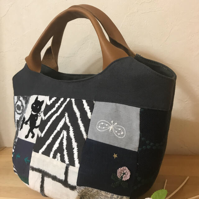 ミナペルホネン ふっくらマルシェバッグ ハンドメイド 8タック入り