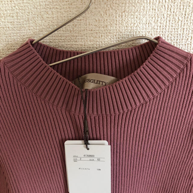 JUSGLITTY ジャスグリッティーの通販 by T's shop|ジャスグリッティーならラクマ - ボリュームスリーブニット 超歓迎国産