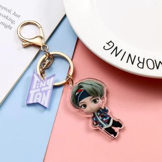 Tiny TAN  BTS 防弾少年団 V.ブイ キーホルダー(アイドルグッズ)