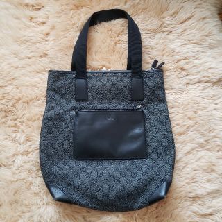 グッチ(Gucci)のGUCCI　グッチ　トートバッグ　キャンバス　本革(トートバッグ)