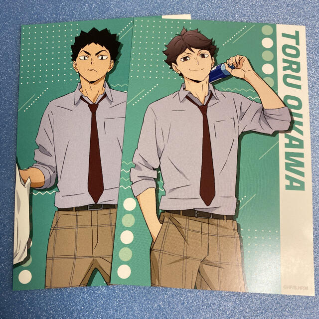ハイキュー アニメイト 特典 ポストカード 及川徹 岩泉一の通販 ハイキュー アニメイト 特典 ポストカード 及川徹 岩泉一の通販