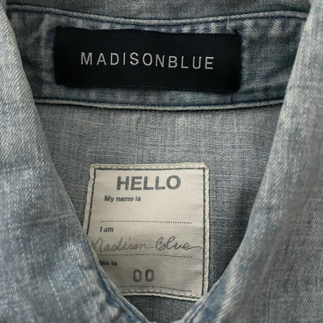 MADISONBLUE(マディソンブルー)のMADISONBLUE マディソンブルー　ウエスタンデニムシャツ レディースのトップス(シャツ/ブラウス(長袖/七分))の商品写真