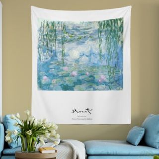 ザラホーム(ZARA HOME)の【人気】モネ 146×100cm  特大タペストリー インテリア　アート 北欧(絵画/タペストリー)