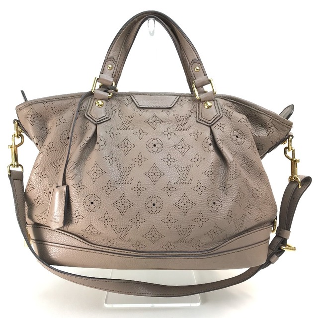 ルイヴィトン LOUIS VUITTON ステラPM M93175 モノグラムマヒナ 2WAY ショルダーバッグ ハンドバッグ モノグラムマヒナレザー プードル ベージュ