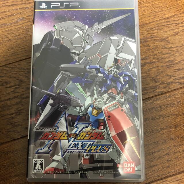 機動戦士ガンダム ガンダムVS.ガンダム NEXT PLUS PSP エンタメ/ホビーのゲームソフト/ゲーム機本体(携帯用ゲームソフト)の商品写真