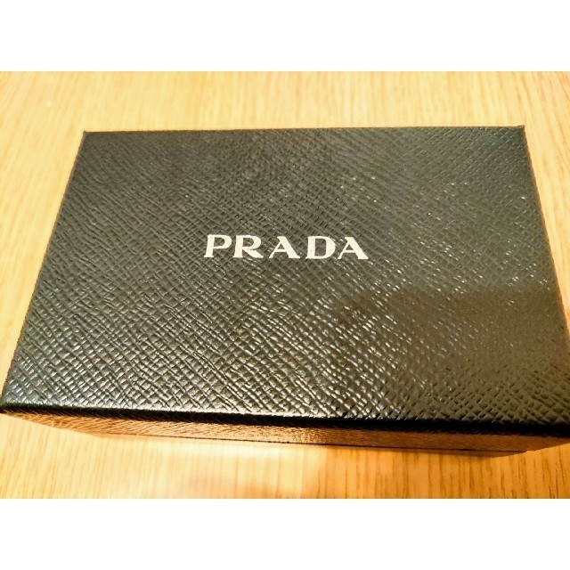 財布プラダ PRADA 三つ折財布 1MH021 NERO/IBISCO　本物