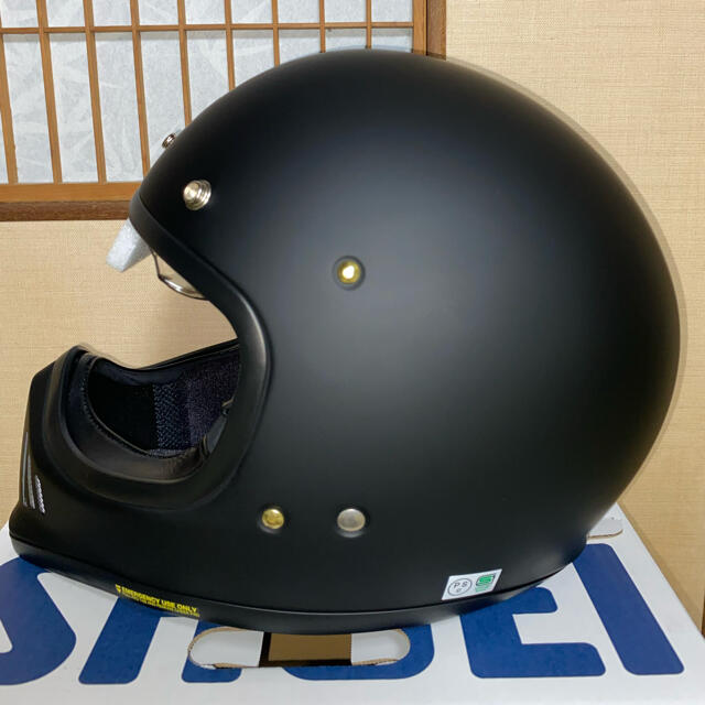 Harley Davidson(ハーレーダビッドソン)の【納期一年待ち】SHOEI EX-ZERO マットブラック XLサイズ 3年保証 自動車/バイクのバイク(ヘルメット/シールド)の商品写真