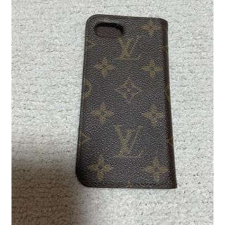 ルイヴィトン(LOUIS VUITTON)の美品　iPhone7 iPhone8 ルイヴィトン(iPhoneケース)