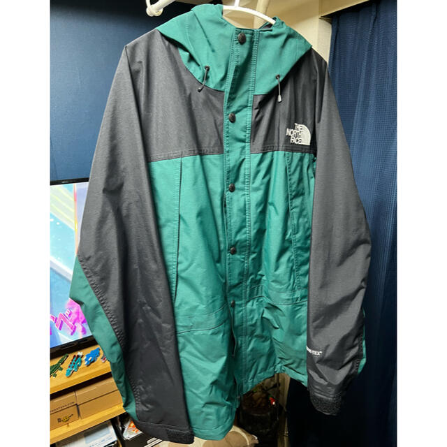 THE NORTH FACE(ザノースフェイス)の最終値下げTHE NORTHFACEマウンテンライトジャケットボタニカルグリーン メンズのジャケット/アウター(マウンテンパーカー)の商品写真