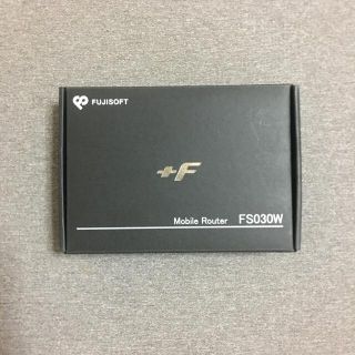 富士ソフト FS030W モバイルルーター 新品 楽天モバイル対応(その他)