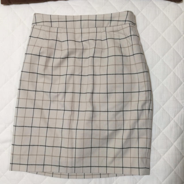 JEANASIS(ジーナシス)のジーナシス チェックコクーンスカート レディースのスカート(ひざ丈スカート)の商品写真