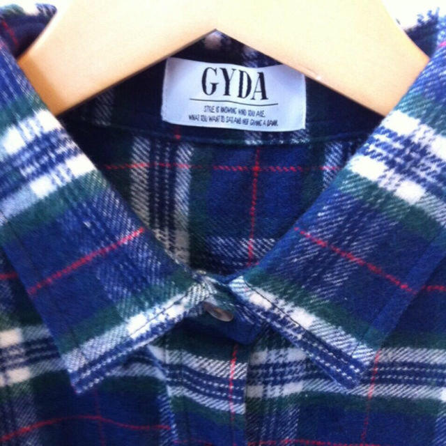 GYDA(ジェイダ)のGYDAミックスネルシャツ レディースのトップス(シャツ/ブラウス(長袖/七分))の商品写真