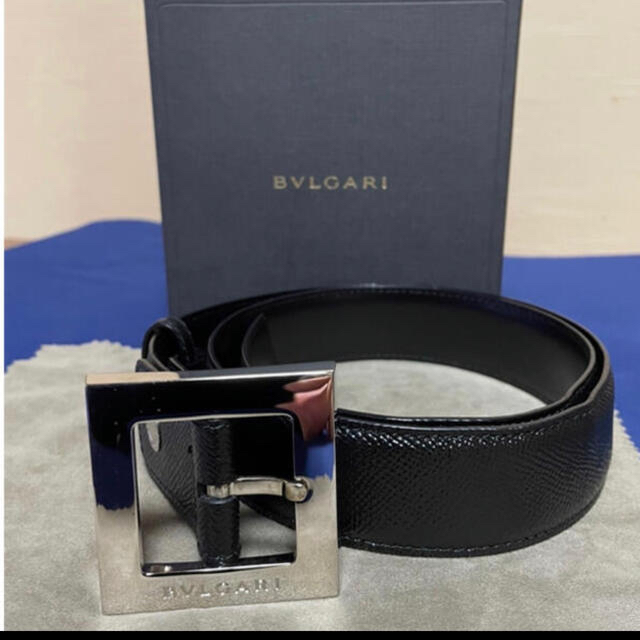 BVLGARI(ブルガリ)のBVLGARI  スクエアバックルベルト　男女兼用 メンズのファッション小物(ベルト)の商品写真