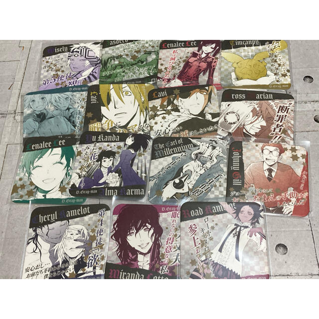 D.Gray-man Dグレ　原画展　コースター セット　＋ティキミック各1枚