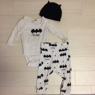 エイチアンドエム(H&M)のハロウィン バッドマン 6〜9months ベビー服(衣装)