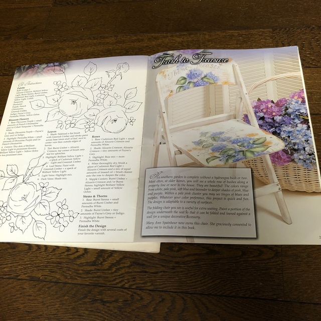 トールペイント　教本　洋書　お花シリーズ５冊セット 7