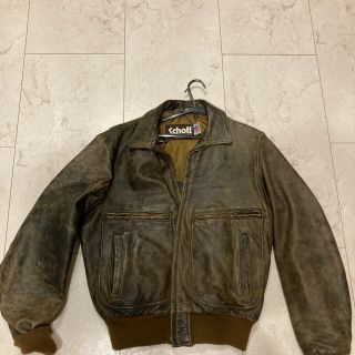 ショット(schott)のSchott 古着　革ジャン(ライダースジャケット)