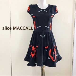 アリスマッコール(alice McCALL)のalice MACCALL コットン刺繍ドレス/ワンピース(ミニワンピース)