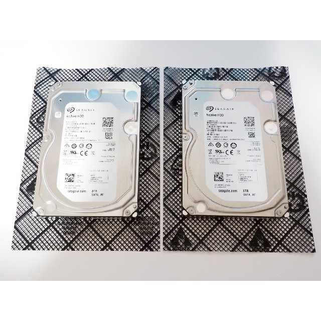 SEAGATE ST8000AS0002 x 2台 (8TB x 2台)