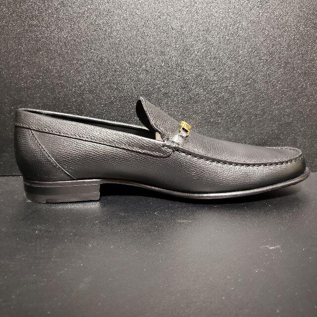 a.testoni(アテストーニ)のア・テストーニ（a.testoni） イタリア製ローファー 黒 UK7 メンズの靴/シューズ(スリッポン/モカシン)の商品写真