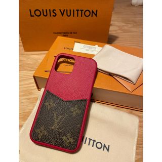 ルイヴィトン(LOUIS VUITTON)の【美品】ヴィトンiPhone12 Proケース/LOUIS VUITTON(モバイルケース/カバー)