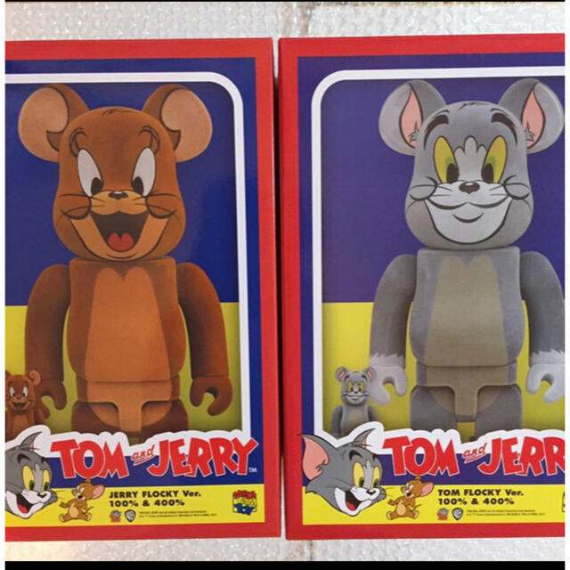 その他Tom and Jerry Flocky 100% 400% BE@RBRICK