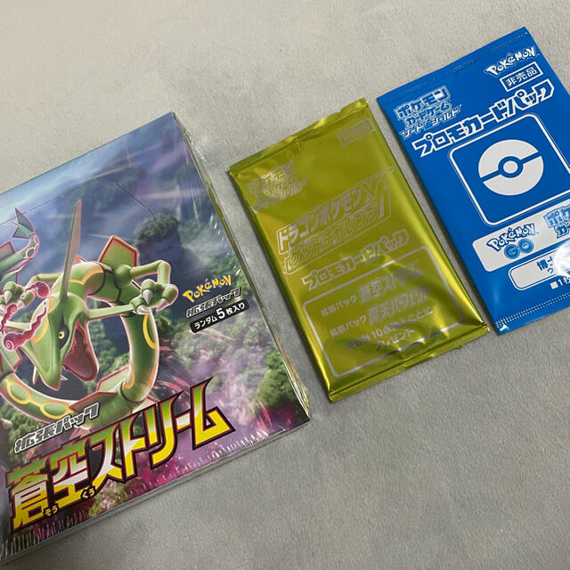 ポケモンカード　蒼空ストリーム シュリンク付き 1box 未開封ボックス