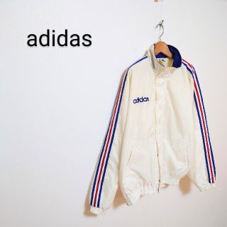 アディダス(adidas)の90年代adidas スリーライン ナイロンジャケット ヴィンテージ(ナイロンジャケット)