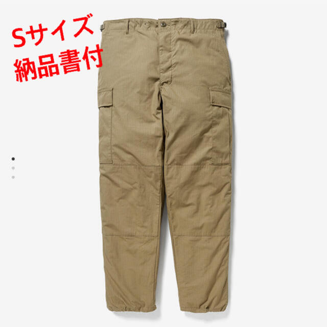 【S】WTAPS WMILL TROUSER 01 RIPSTOP BEIGEワークパンツ/カーゴパンツ