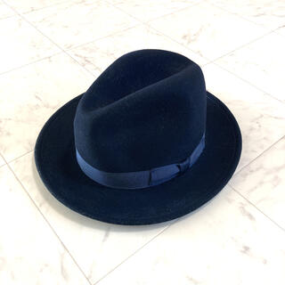 ニューヨークハット(NEW YORK HAT)のニューヨークハット 5319　The Fedora ネイビー　帽子(ハット)