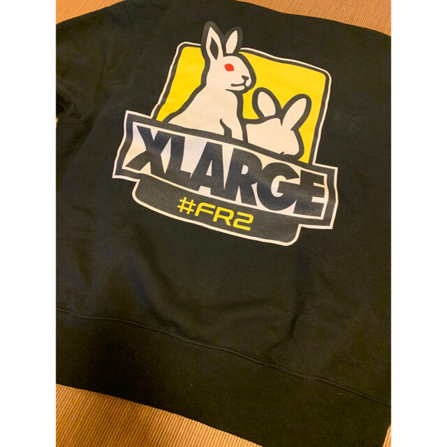 XLARGE   FR2 エクストララージ パーカー 希少コラボ バックプリント