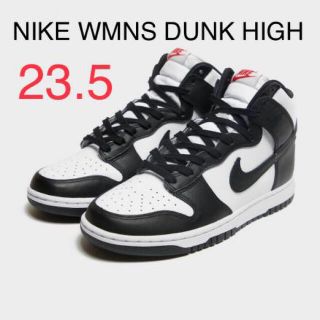 ナイキ(NIKE)のNIKE WMNS DUNK HIGH "BLACK AND WHITE"(スニーカー)