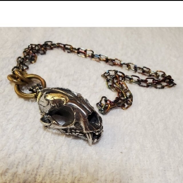 Skeleton tiger custom necklaceメタルギア