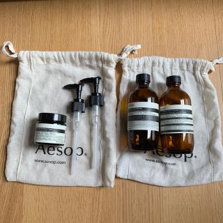 イソップ(Aesop)のイソップ　空き瓶、袋セット(容器)