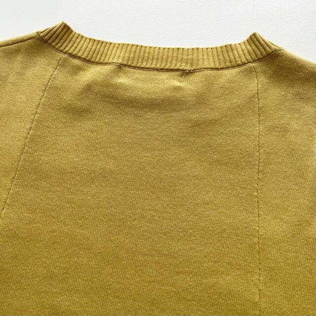 tumugu(ツムグ)のtumugu ドルマンスリーブコットンニット イエロー系 ゆったりサイズ レディースのトップス(ニット/セーター)の商品写真